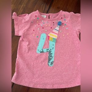 Girls birthday shirt